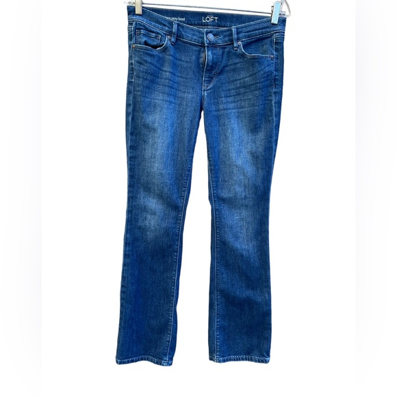 LOFT Denim - Ann Taylor Loft Modern Sexy Boot 5 Pocket Denim Jeans Size 29 8 Petite